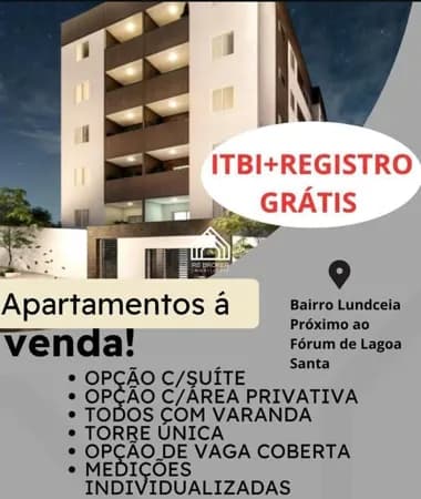 Apartamento à venda no bairro Lundcea em Lagoa Santa/MG