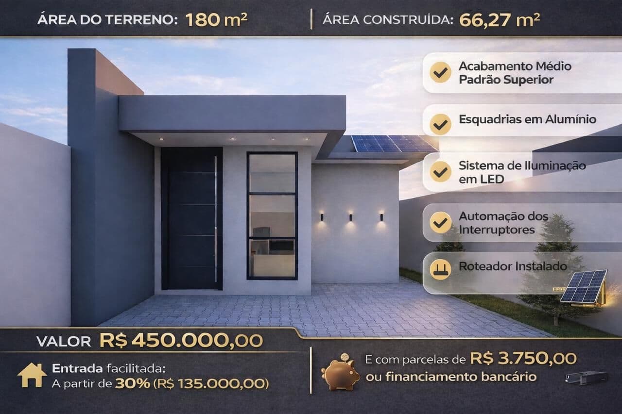 Casa em Aeronautas, Lagoa Santa/MG