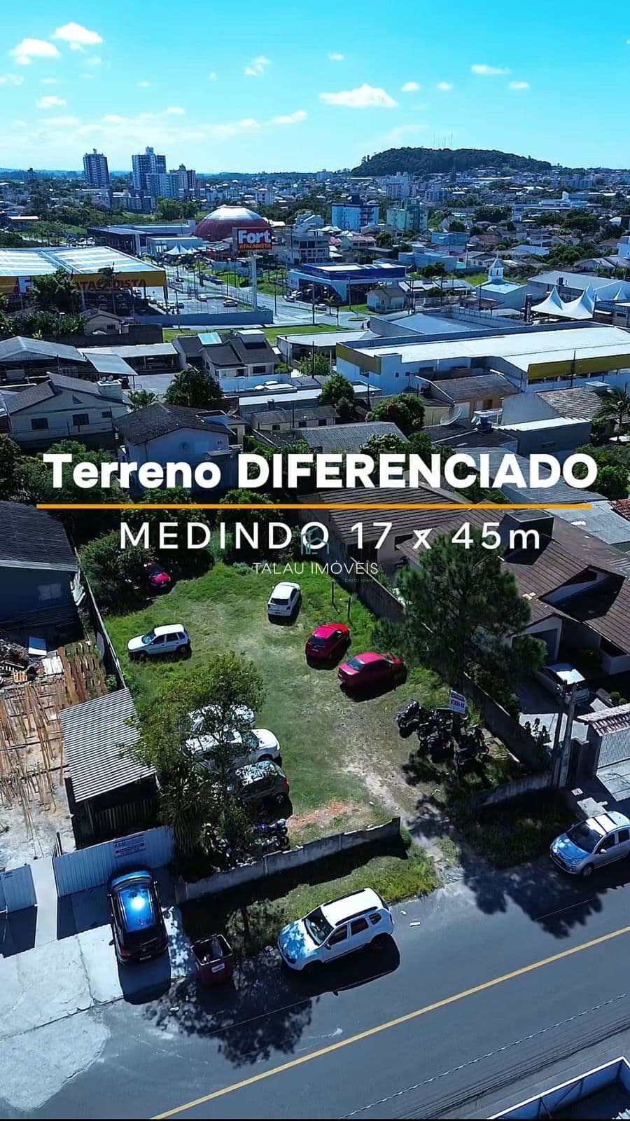 Terreno bem localizado em local estratégico próximo ao centro