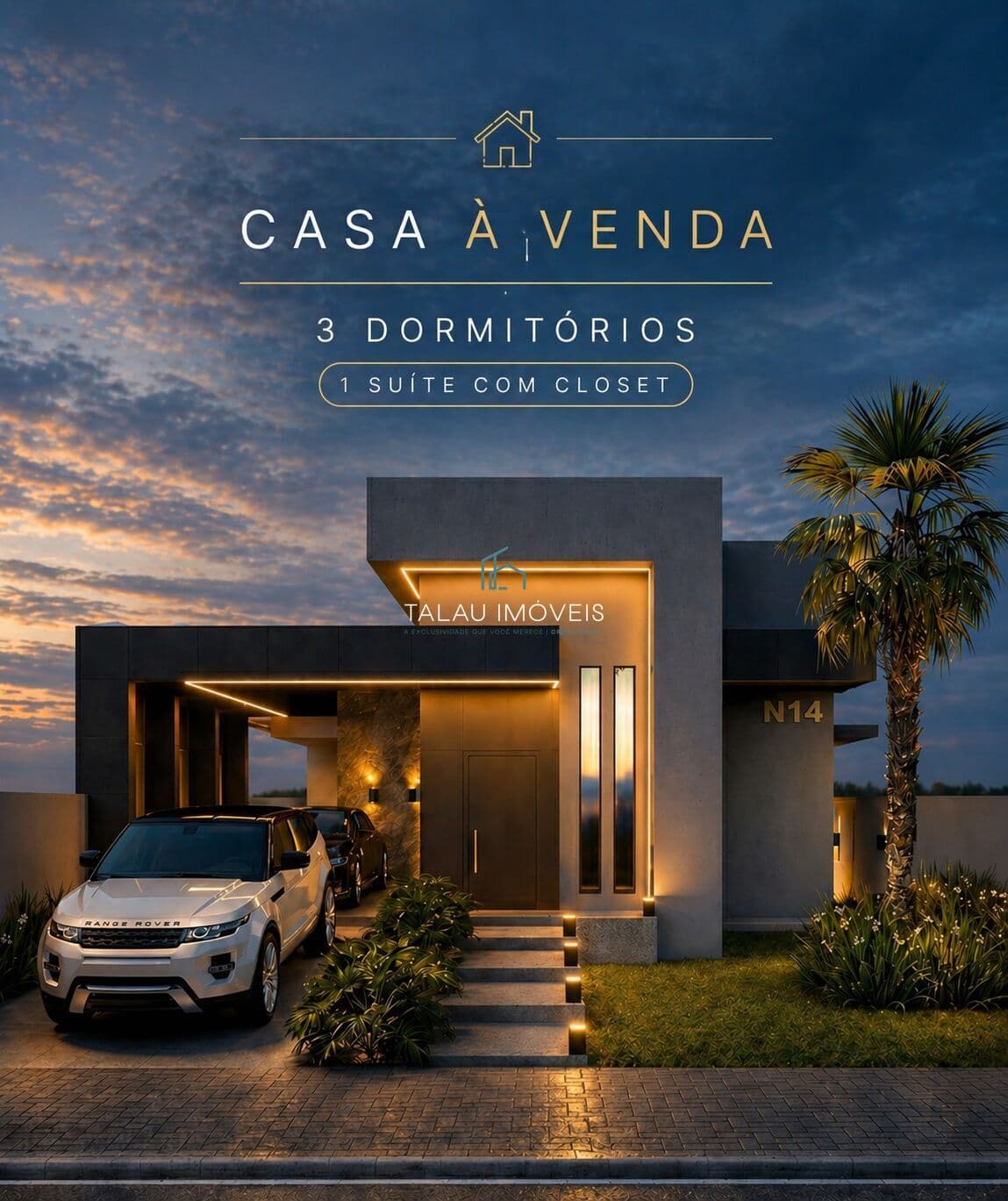 Casa Alto Padrão em construção
