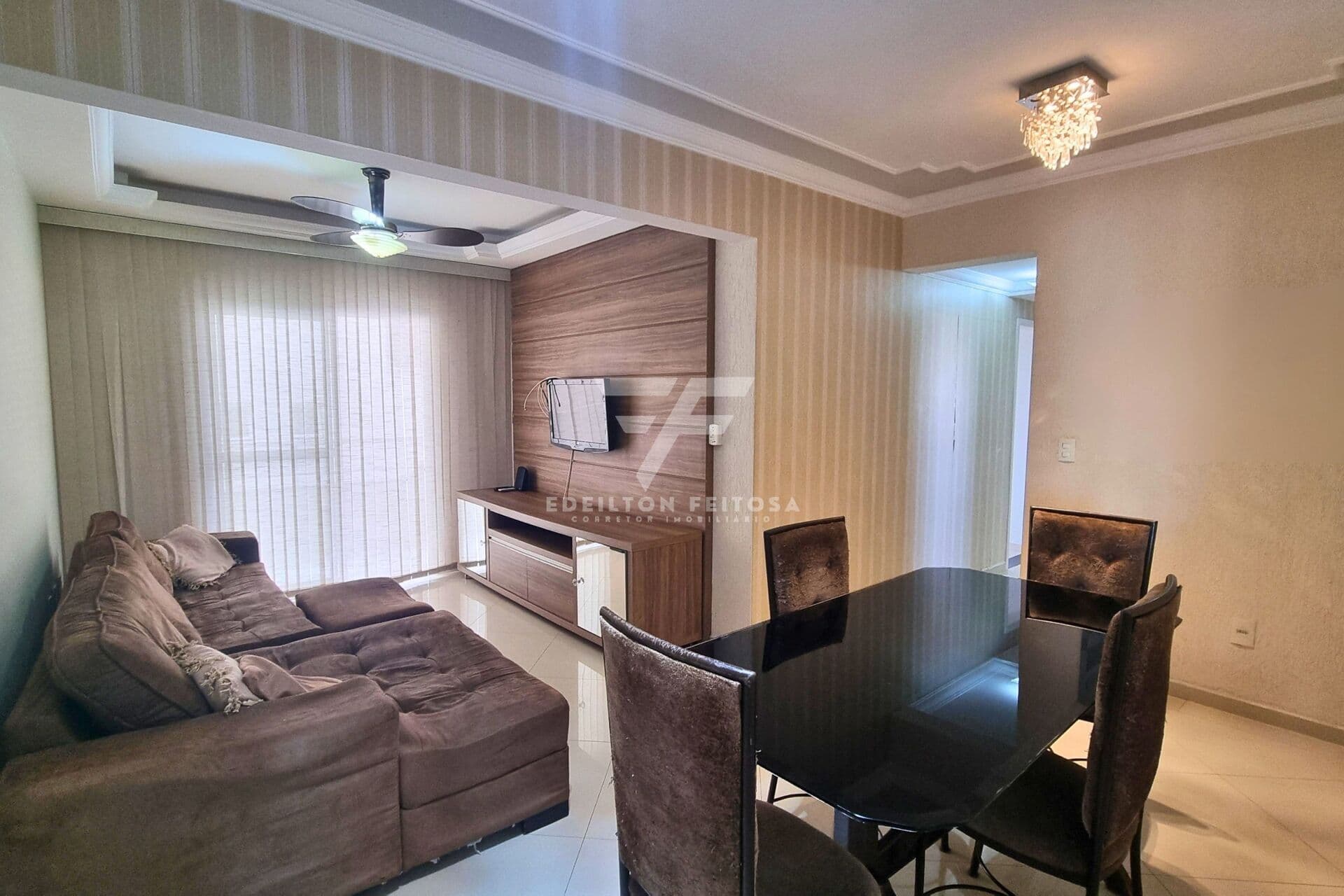 Apartamento com suíte e closet à venda no Ville de France – 90 m² e 2 vagas
