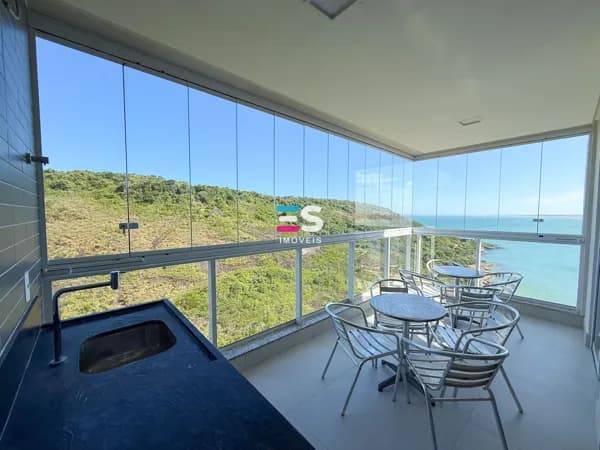 Apartamento de 3 quartos, em andar alto, com vista para o mar na Praia do Morro, Guarapari/ES