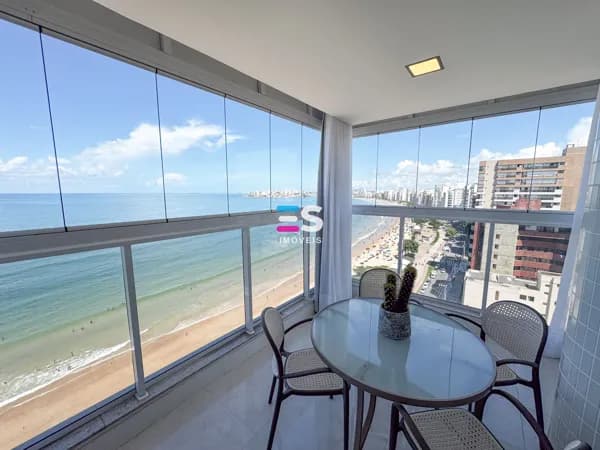 Apartamento de 4 quartos sendo 4 suites, mobiliado, na Praia do Morro, Guarapari/ES