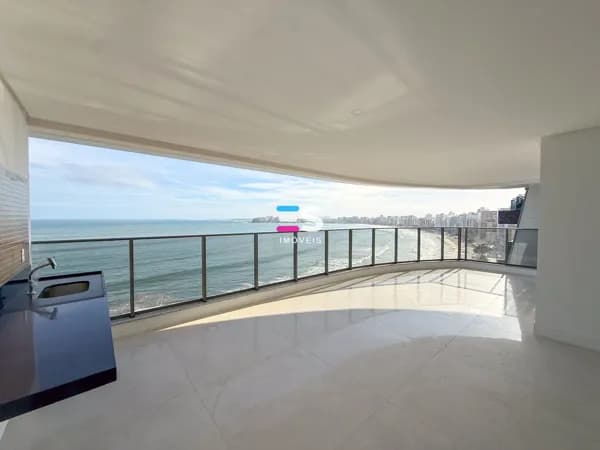 Do mais alto nível, apartamento para venda na Praia do Morro com 4 suítes e 4 vagas de garagem!