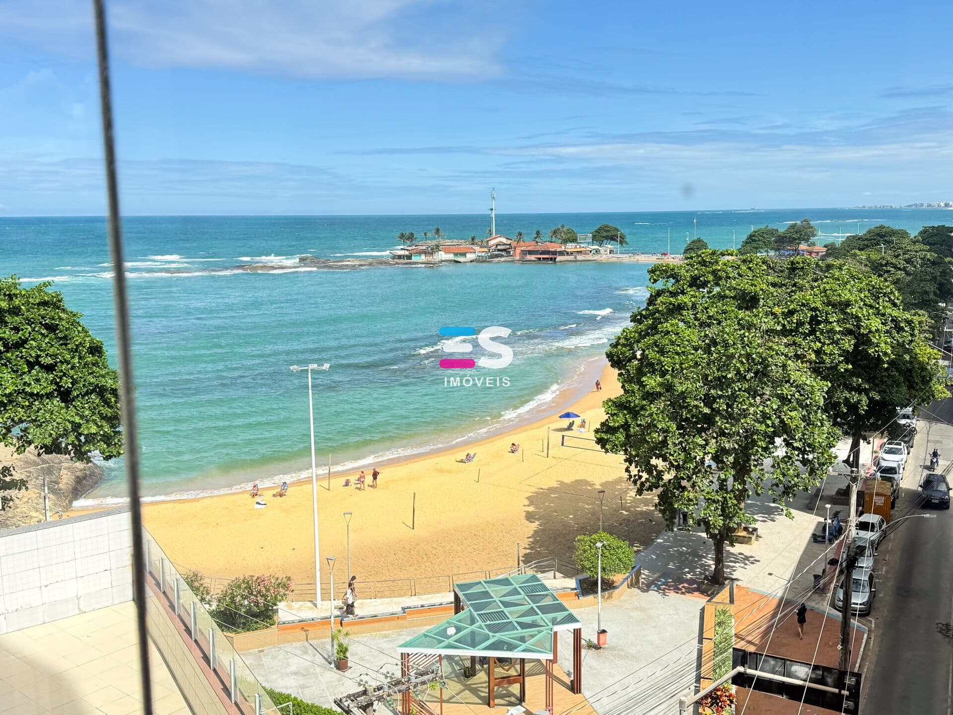 Apartamento para venda no Centro de Guarapari com vista para a Praia das Castanheiras