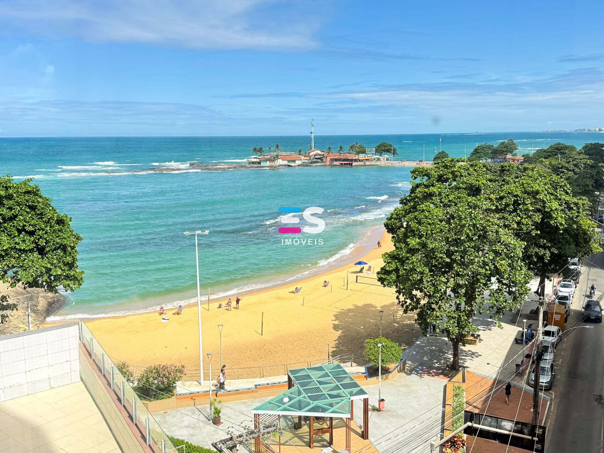 Apartamento para venda no Centro de Guarapari com vista para a Praia das Castanheiras