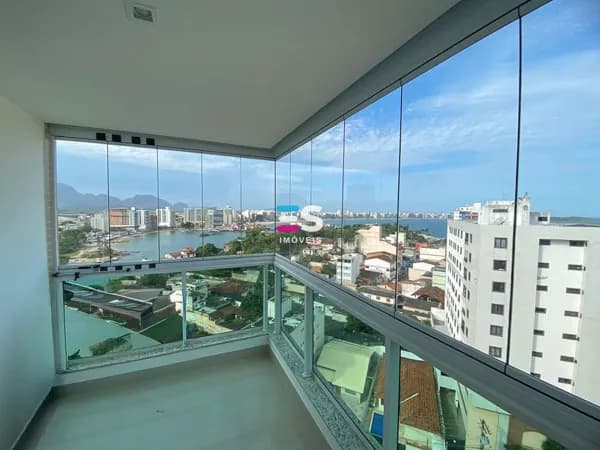 Apartamento de 3 quartos, decorado, com vista para o mar, no Centro de Guarapari-ES