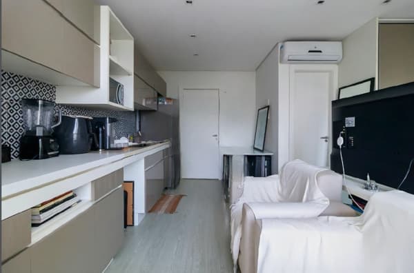 Apartamento Studio próximo ao metro com 31 metros