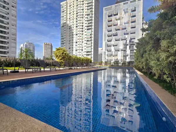 Apartamento Studio com 1 vaga de garagem infraestrutura completa