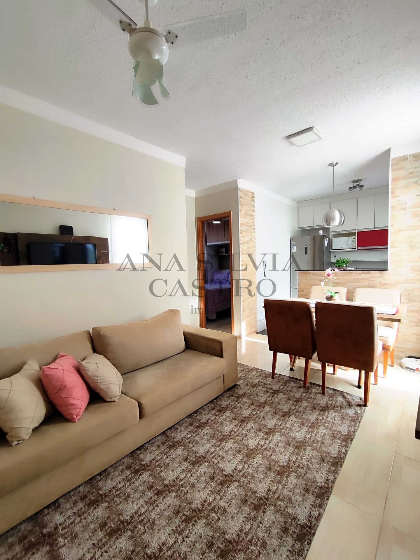 Apartamento Todo Planejado e 2 dormitórios Araras SP Condomínio Parque Alvorada