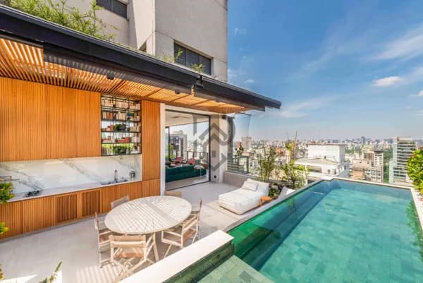 Apartamento cobertura Jardins pronto para morar