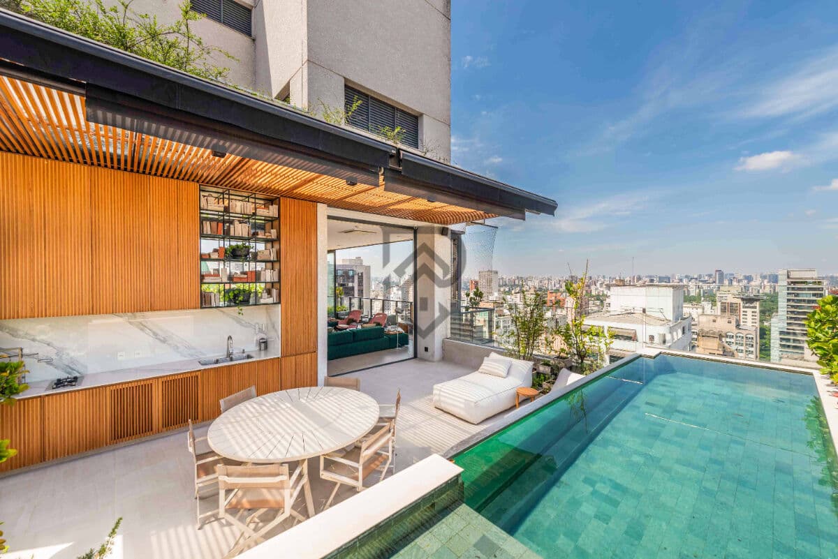 Apartamento cobertura Jardins pronto para morar