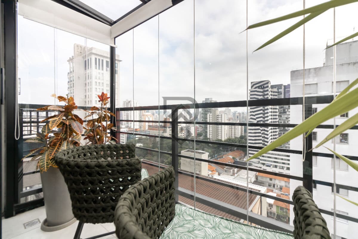 Apartamento Vila Olimpia andar alto pronto para morar