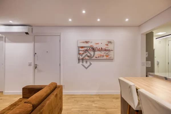Apartamento brookin andar alto vista livre