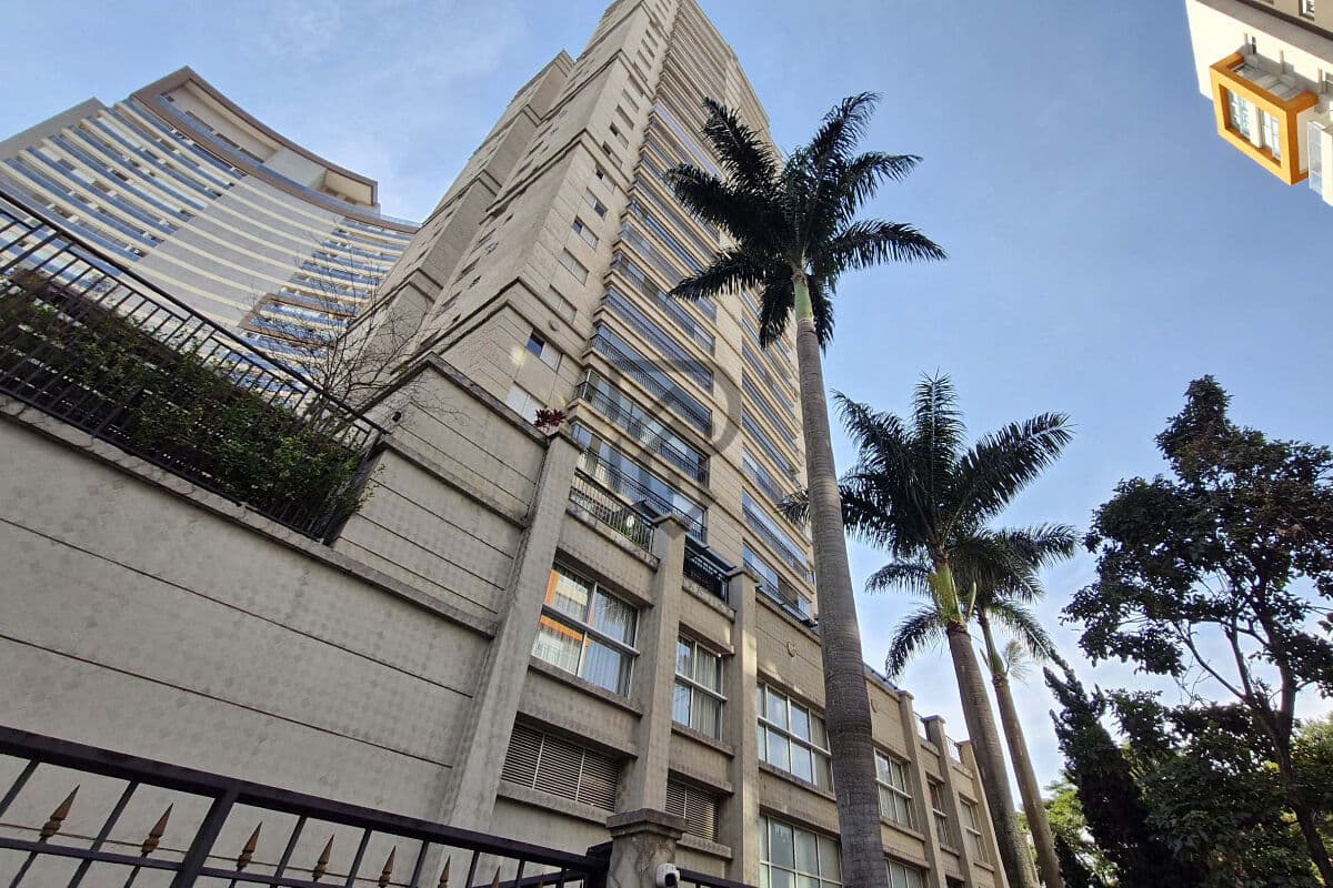 Apartamento brooklin andar alto vista livre