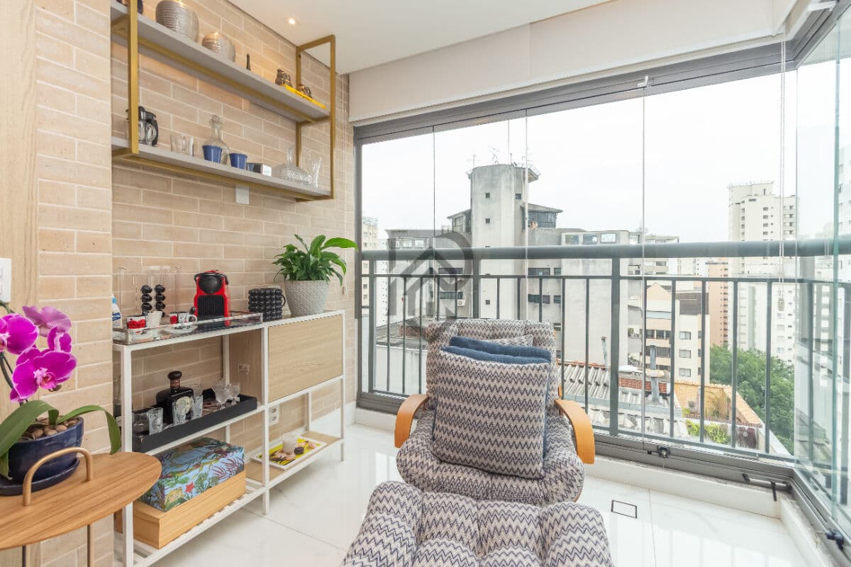 Apartamento decorado moema andar aldo vista livre
