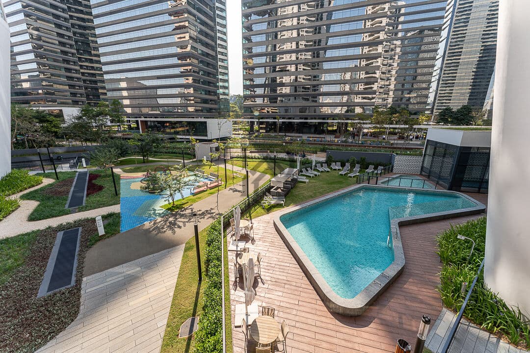 Apartamento EZ Parque da Cidade pronto para morar andar alto vista livre