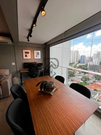 Apartamento Brooklin, pronto para morar andar alto sala ampliada