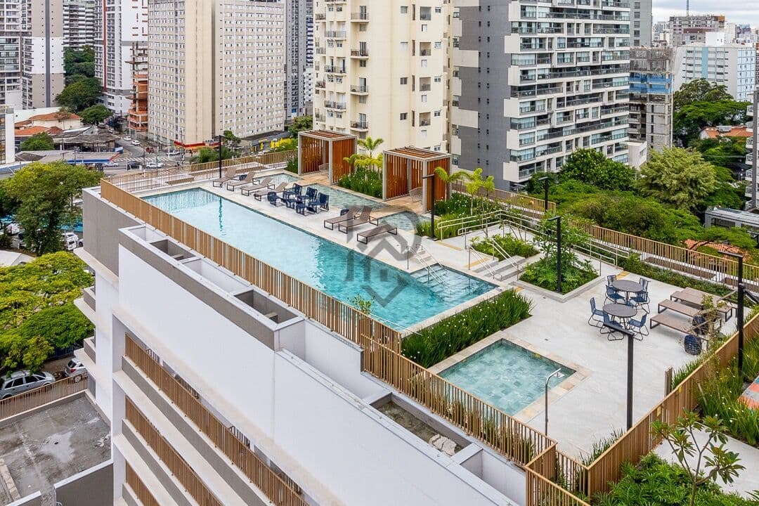 Apartamento vila madalena andar alto pronto pra morar