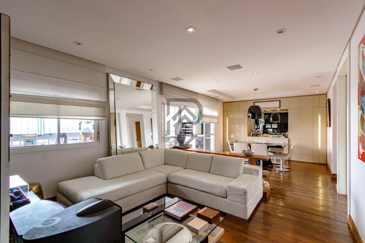 Apartamento Condomínio Humanari sala ampliada