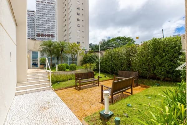 Apartamento Brooklin andar alto vista livre