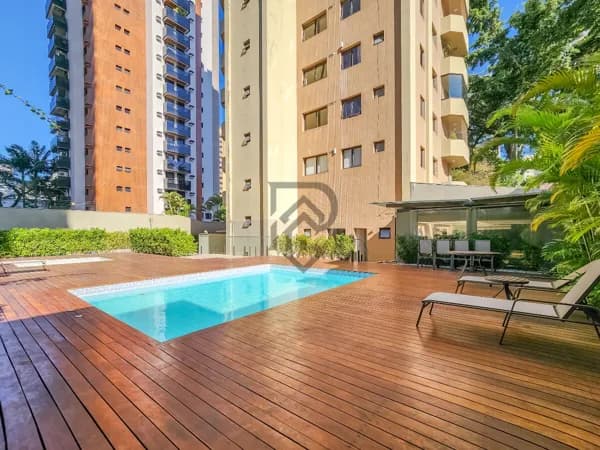 Apartamento moema andar alto vista livre
