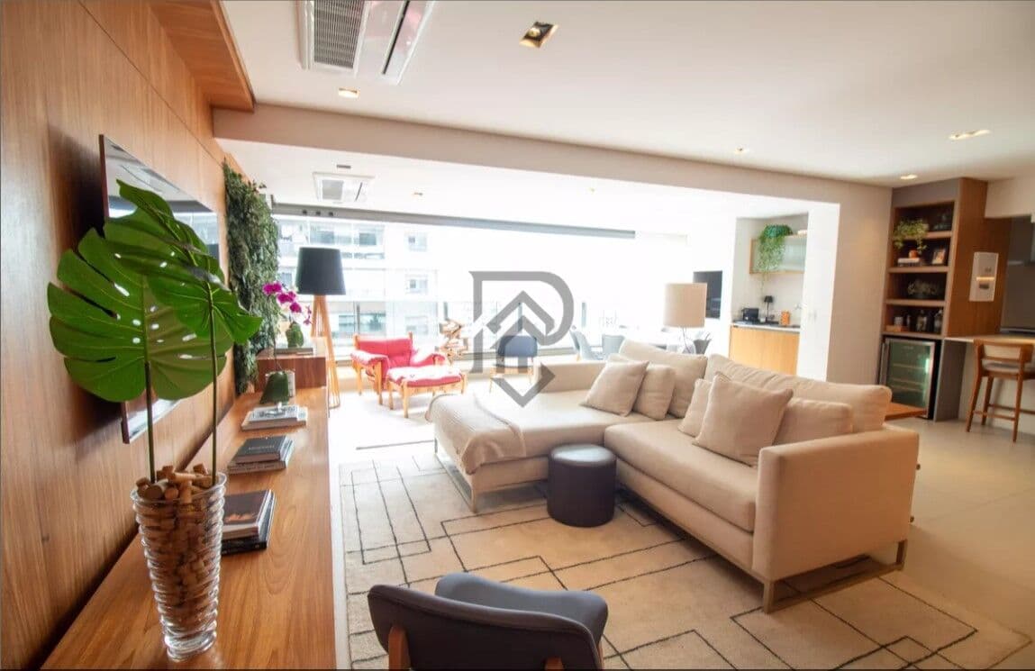 Apartamento brooklin Condomínio Habitarte 2 sala ampliada