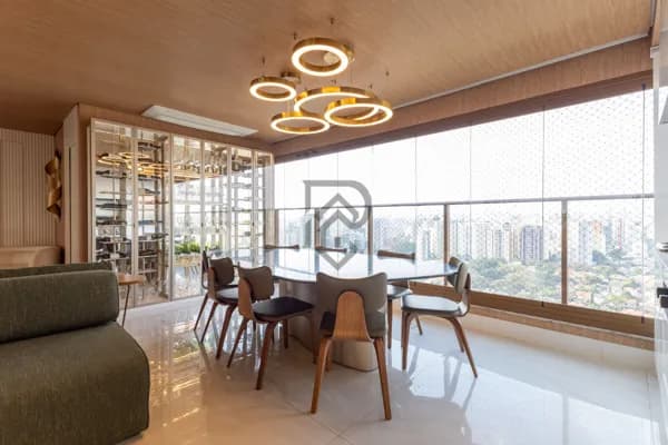 Apartamento campo belo andar alto vista livre decorado