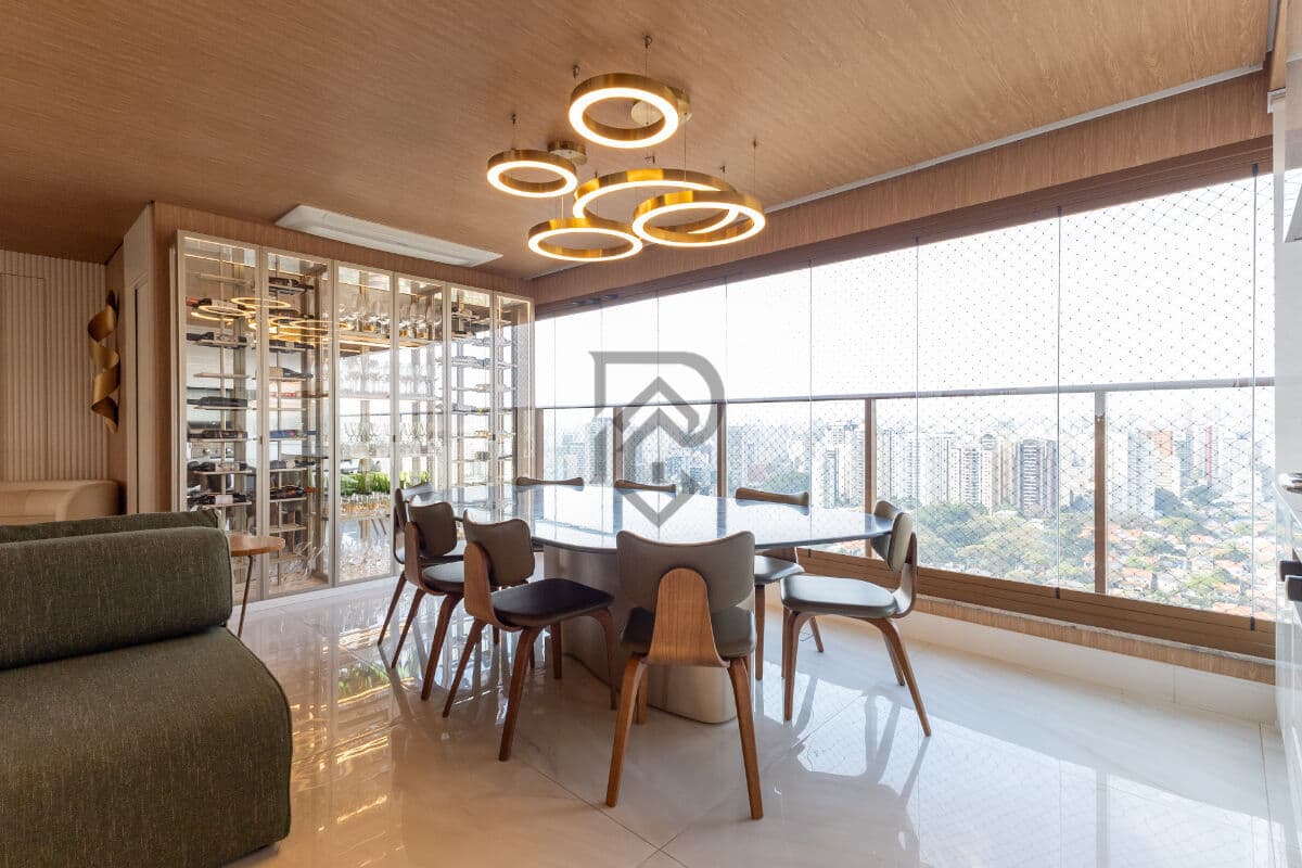 Apartamento campo belo andar alto vista livre decorado