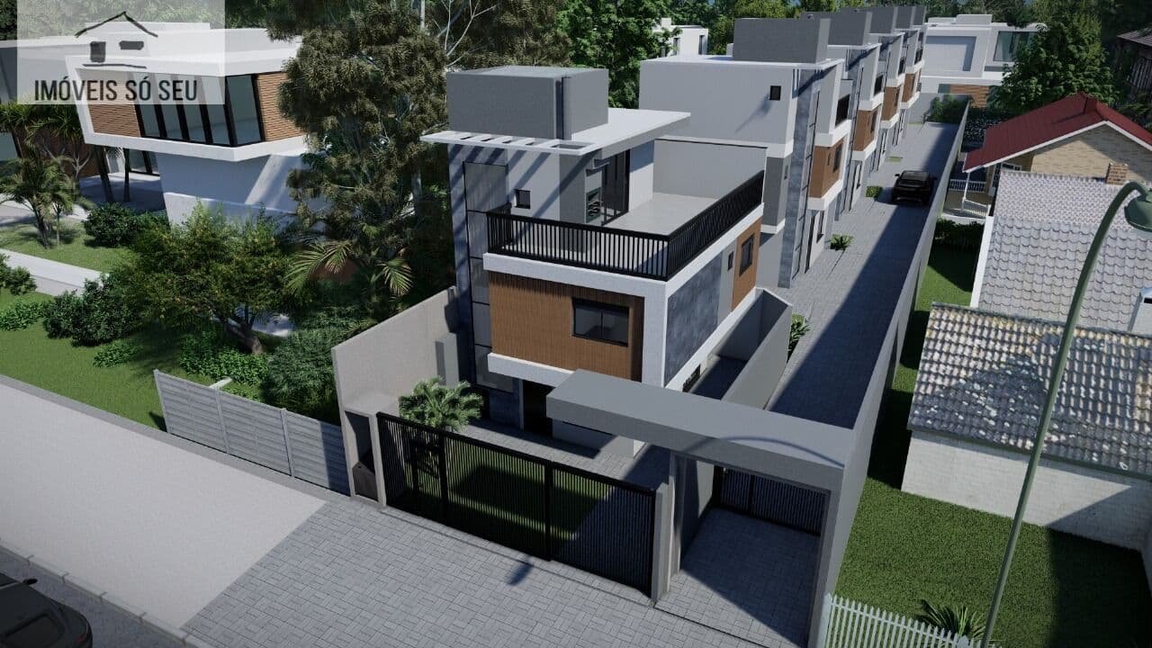 Casa Sobrado em Condomínio, não geminada!