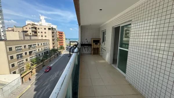 Apartamento 02 dormitórios sendo 01 suíte com 93m² com 01 vaga de garagem - Vista mar e Sol manhã