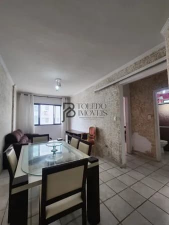 Apartamento Semi mobiliado com 2 Dormitórios no bairro Guilhermina - Praia Grande