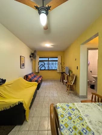 Apartamento mobiliado de 1 Dormitório sendo à Venda na Aviação, Praia Grande