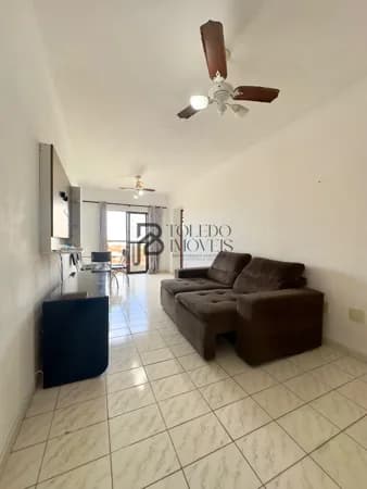 APARTAMENTO À VENDA 01 DORMITÓRIO 54M2 MOBILIADO – CAIÇARA, PRAIA GRANDE