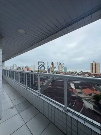 APARTAMENTO DE 02 DORMITÓRIOS COM 01 SUÍTE PARA LOCAÇÃO R$ 3.200,00 – CAIÇARA, PRAIA GRANDE