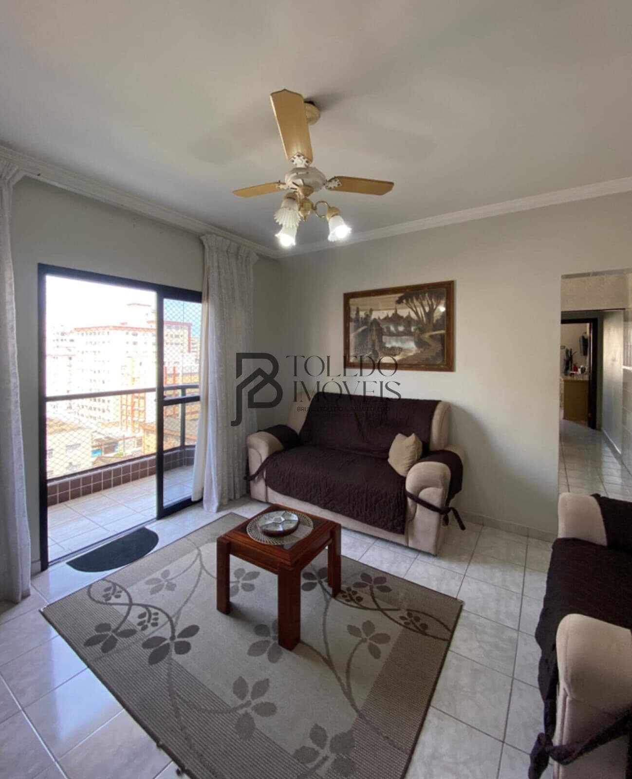 Apartamento de 1 Dormitório com suíte no bairro Canto do Forte - Praia Grande