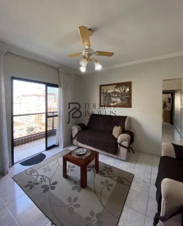 Apartamento de 1 Dormitório com suíte no bairro Canto do Forte - Praia Grande
