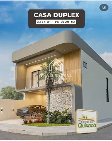 Casa Duplex a venda - Condomínio Quixadá