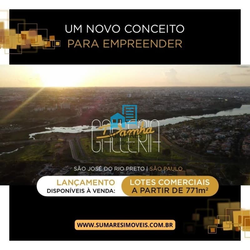 TERRENO COMERCIAL GALLERIA DAMHA, SÃO JOSÉ DO RIO PRETO - TE905
