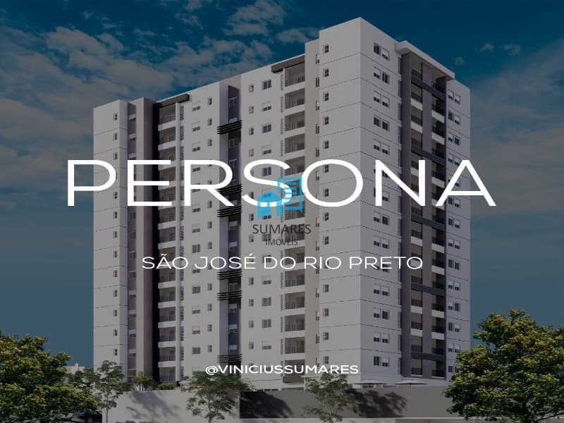 APARTAMENTO PERSONA RESIDENCE NO JARDIM OURO VERDE, SÃO JOSÉ DO RIO PRETO - AP380