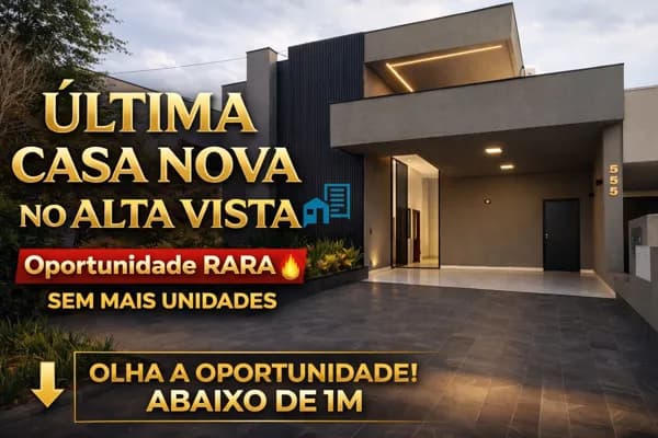 OPORTUNIDADE NO CONDOMINIO ALTA VISTA - SAO JOSE DO RIO PRETO