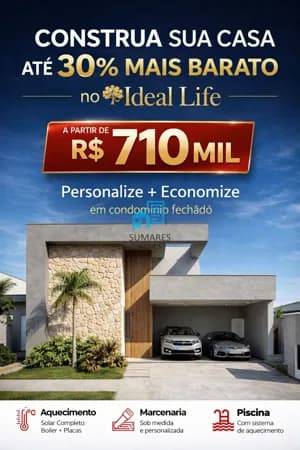 CASA CONDOMÍNIO IDEAL LIFE, SÃO JOSÉ DO RIO PRETO- 389