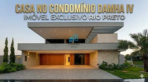 CASA CONDOMINIO DAMHA IV - SÃO JOSE DO RIO PRETO