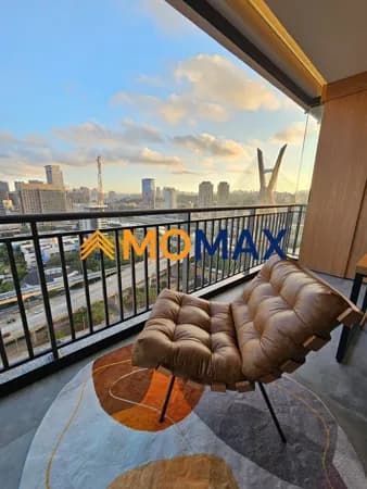 Apartamento Alto Padrão no 27º Andar com Vista Espetacular da Ponte Estaiada | Berrini
