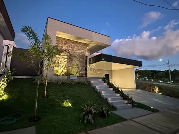 Linda Casa térrea com 3 suítes no Cyrela, Taubaté/SP