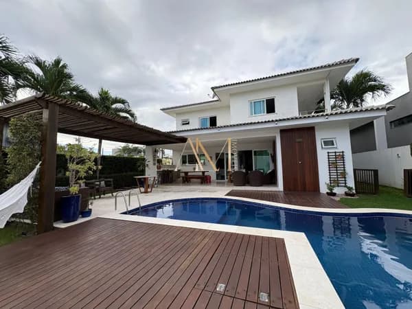 LINDA CASA ALTÍSSIMO PADRÃO NO ALPHAVILLE LITORAL NORTE 1!!!