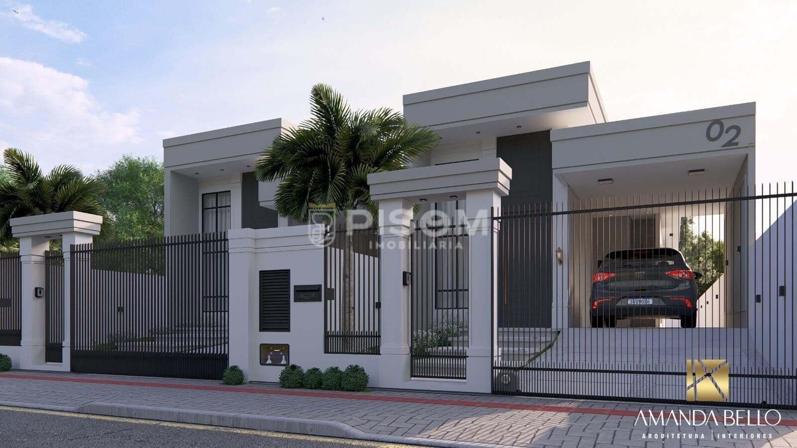 CASA LINDA NO ESTILO NEOCLÁSSICO EM BRUSQUE - SC