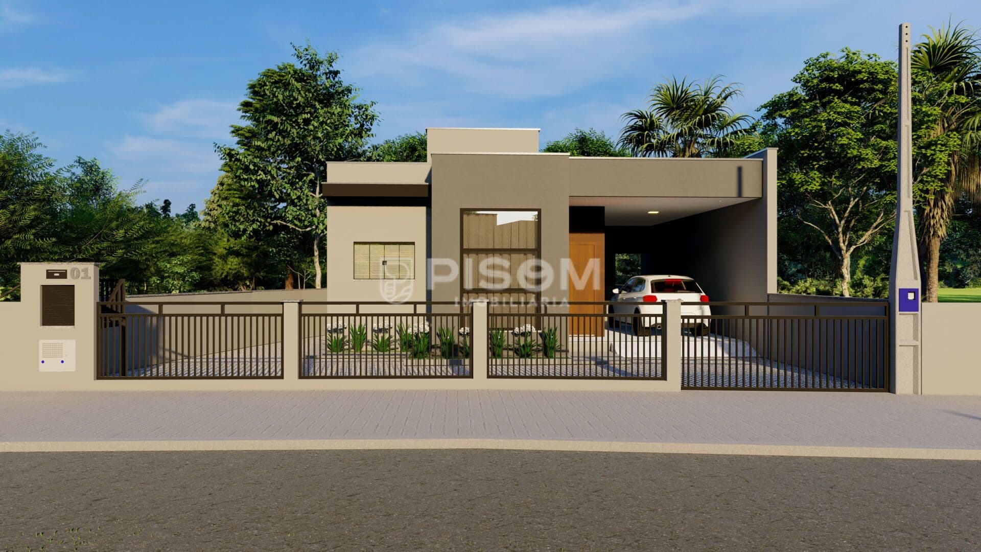 CASA SEM GEMINAÇÃO Á VENDA EM GUABIRUBA SC