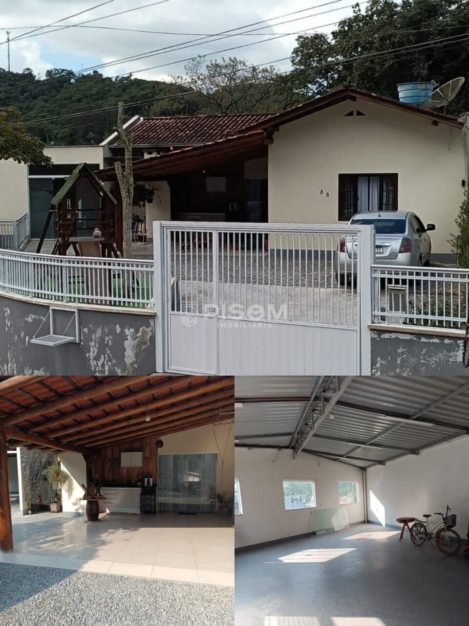 Casa com galpão e sala comercial no Bairro São Pedro – Brusque
