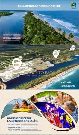 Terreno em Condomínio em Costa do Sauípe, Mata de São João/BA